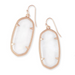 Kendra Scott Elle Drop Earrings - Rose Gold - The Cottage