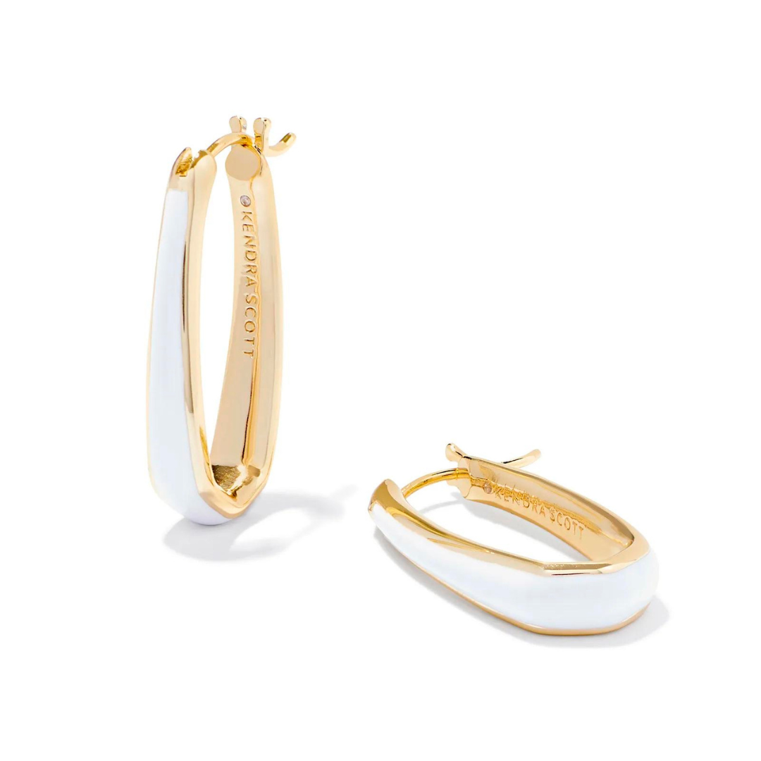 Kendra Scott Kelsey Hoop Earrings