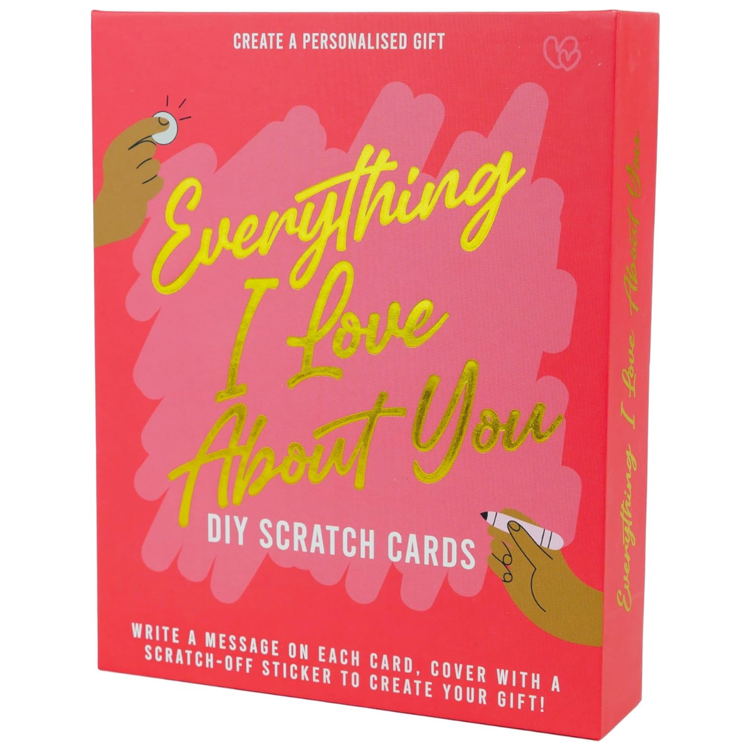 Gift Republic Everything I Love About You -  DIY Scratch Cards