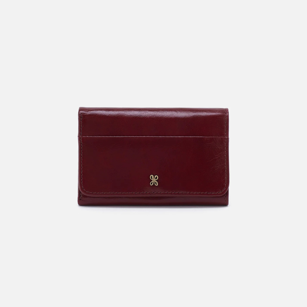 Hobo Jill Trifold Wallet - Winterberry