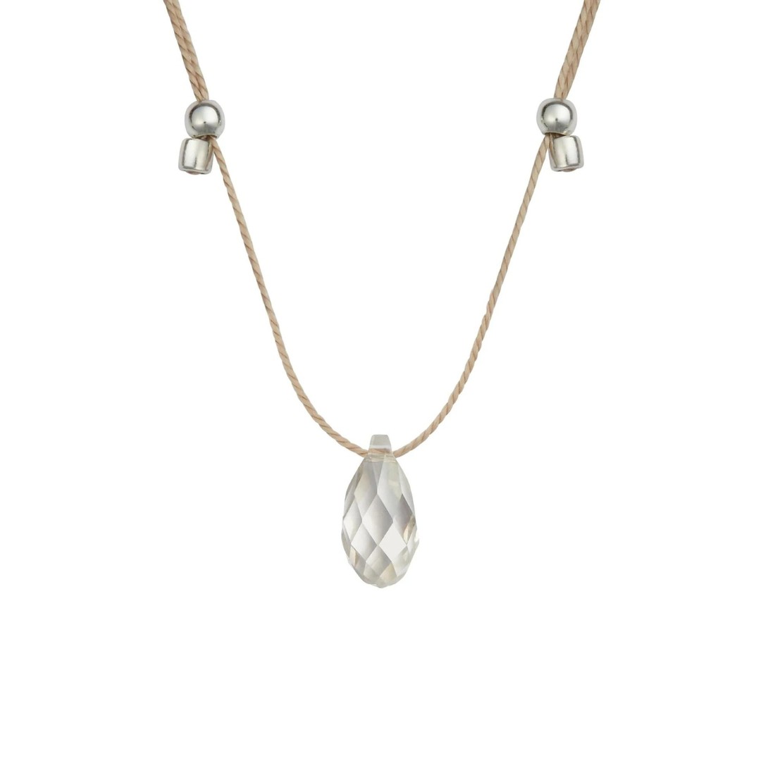 &Livy Silver Shade Hyevibe Crystal Necklace - The Cottage