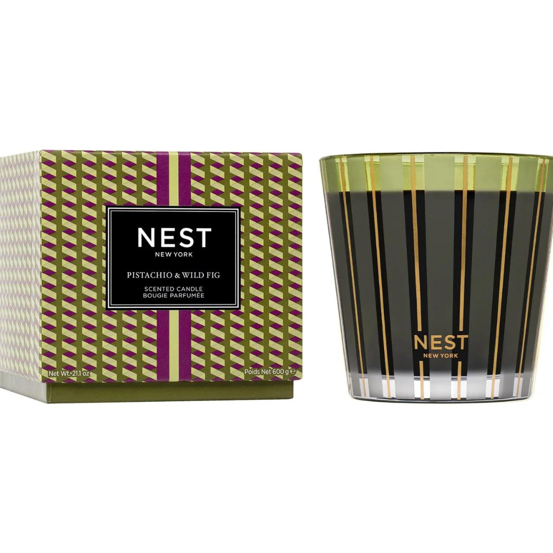 Nest 3-Wick Candle - Pistachio & Wild Fig