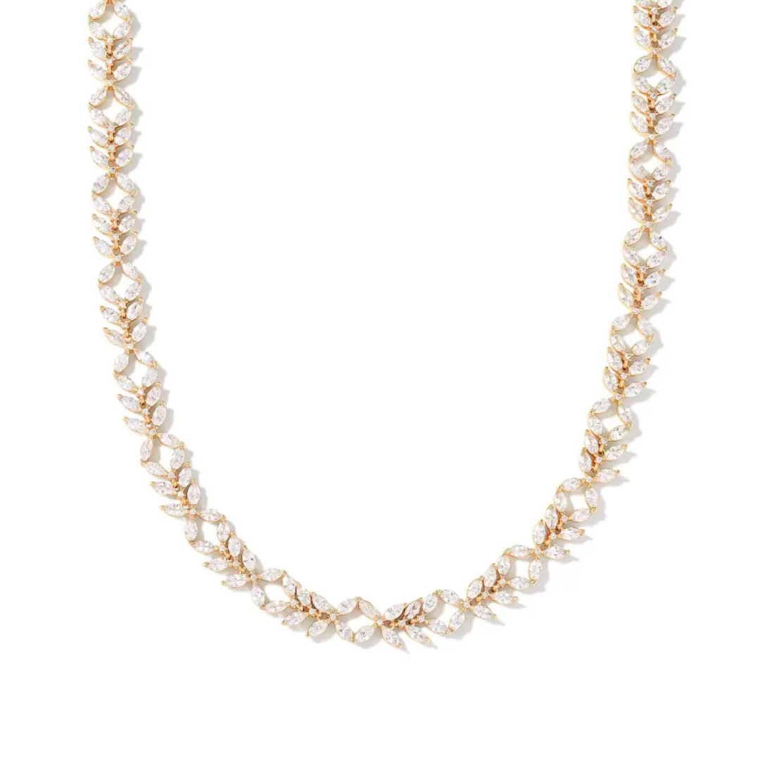 Kendra Scott Rosalie Tennis Necklace - Gold