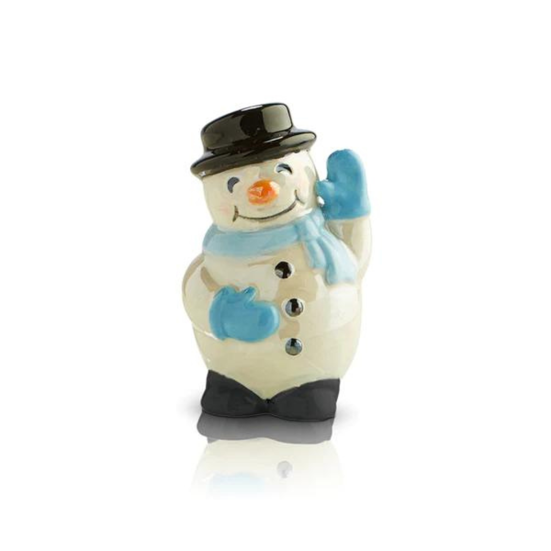 Nora Fleming Frosty Pal Snowman Mini - The Cottage