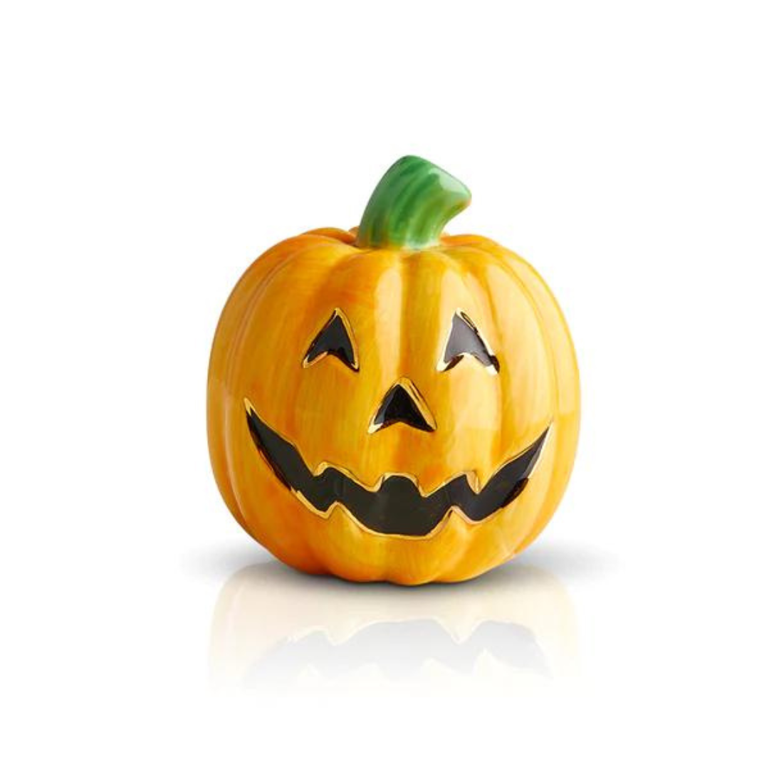 Nora Fleming Carved Cutie Jack O Lantern Mini - The Cottage