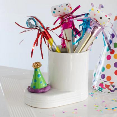 Nora Fleming Hats Off to 20 Years! Party Hat Mini - The Cottage