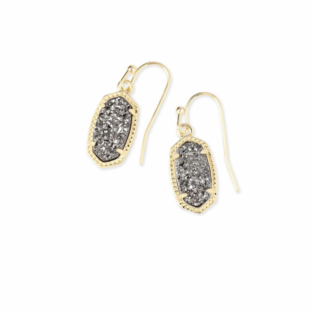 Kendra Scott Lee Drusy Drop Earrings - Gold