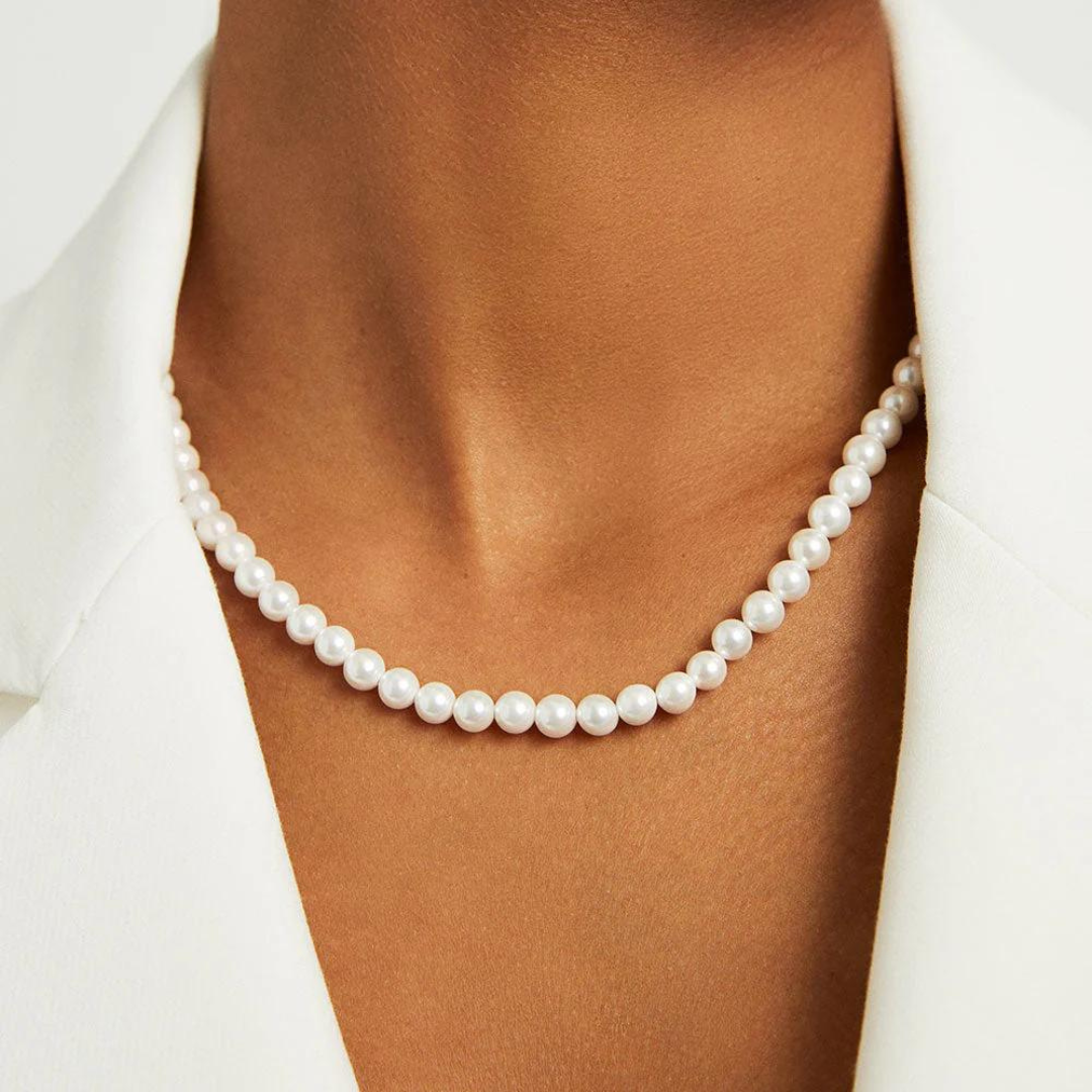 Dean Davidson Signature Pearl Necklace - Pearl/Gold