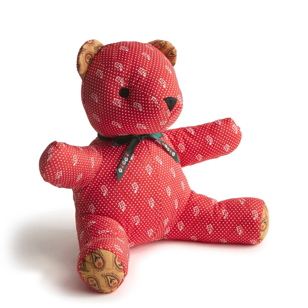 Vera Bradley Teddy Bear - Dotty Floral