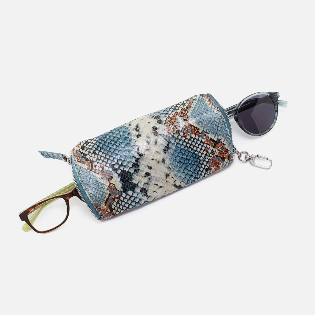 Hobo Spark Double Eyeglass Case - Blue Tempest