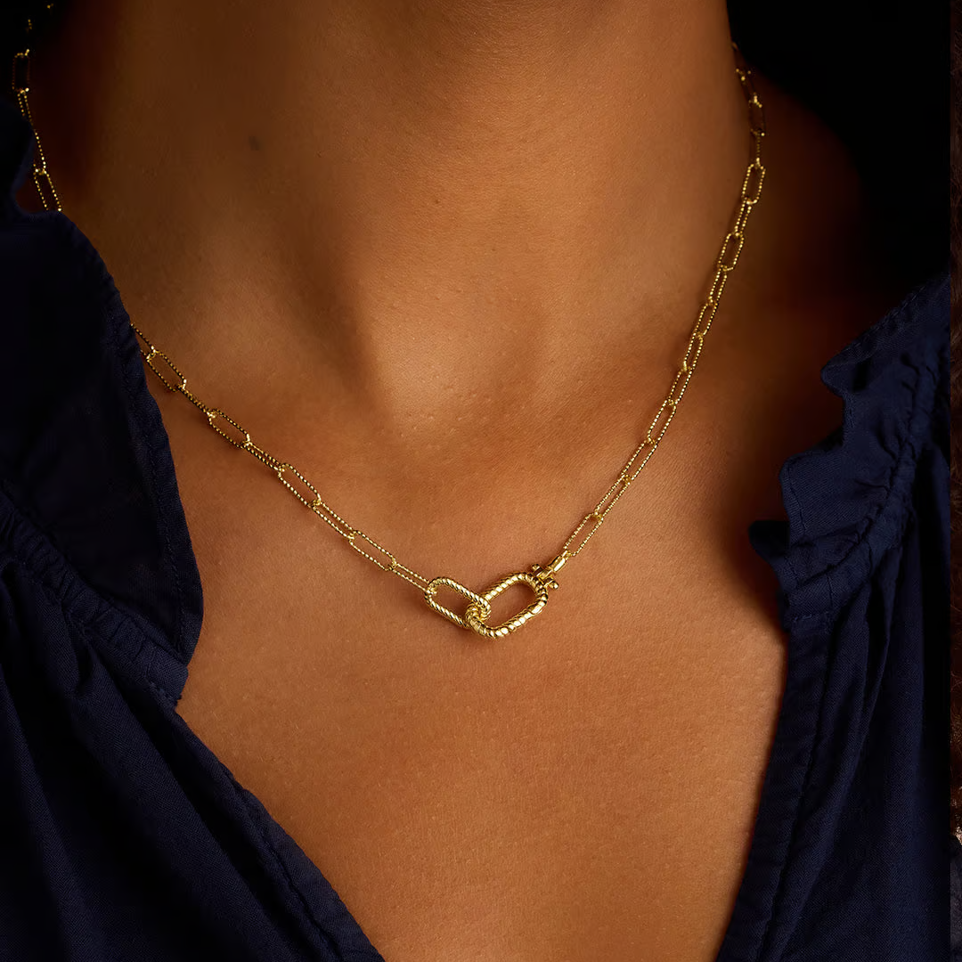 Gorjana Crew Link Necklace