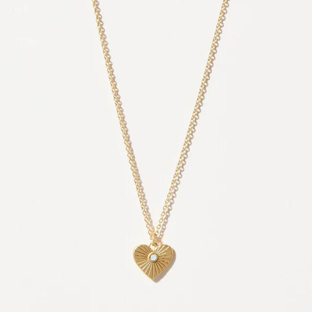 Spartina Sea La Vie Heart of Gold Necklace - The Cottage