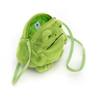 Jellycat Ricky Rain Frog Bag - The Cottage