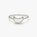 Pura Vida Moonstone Moon Ring - Silver - The Cottage