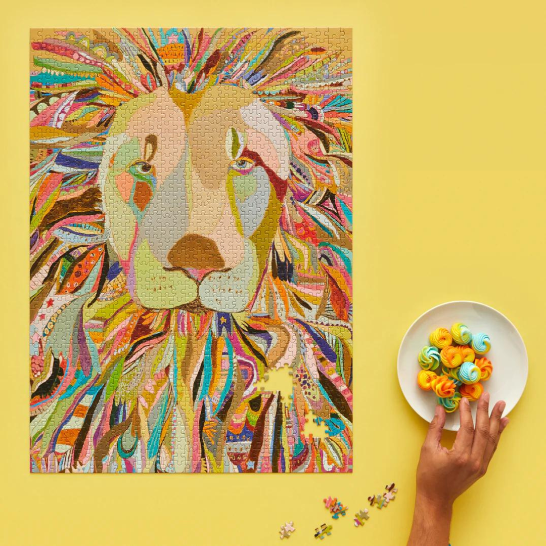 Werkshoppe Jigsaw Puzzle - Majestic Lion - The Cottage