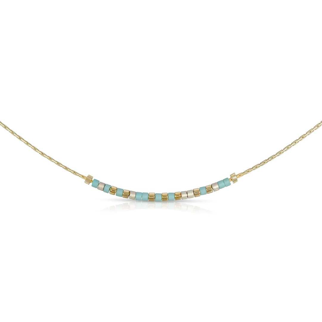 Dot & Dash Morse Code Necklace - Redeemed - The Cottage