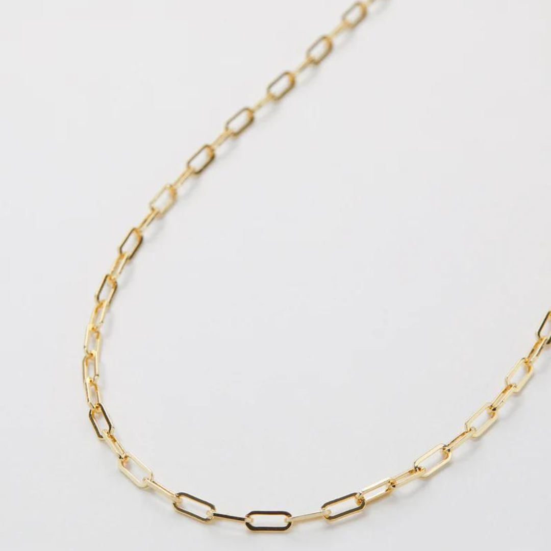 Bryan Anthonys Delicate Paperclip Chain Necklace - The Cottage