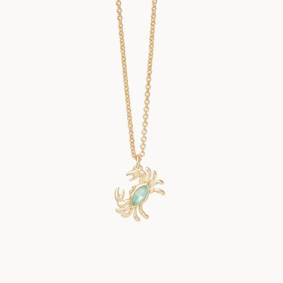 Spartina Sea La Vie Crab Necklace - The Cottage