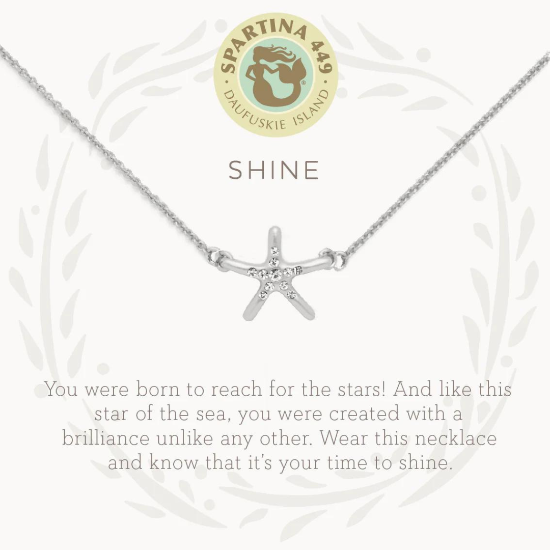 Spartina Sea La Vie Shine Starfish Necklace - The Cottage