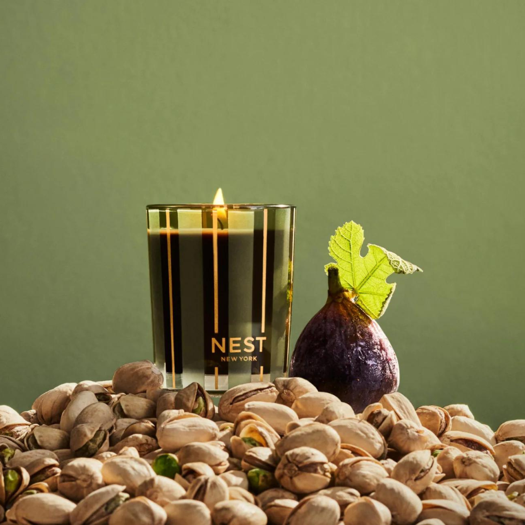 Nest Votive Candle - Pistachio & Wild Fig