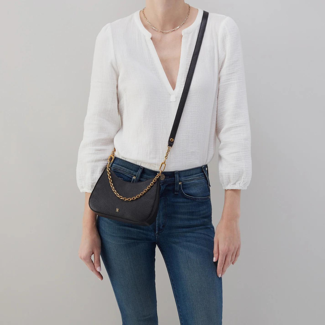 Hobo Rose Crossbody Polished Leather - The Cottage