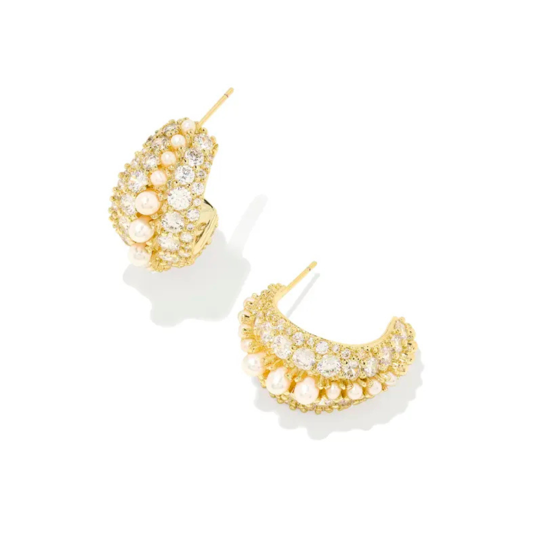 Kendra Scott Krista Hoop Earrings - Gold