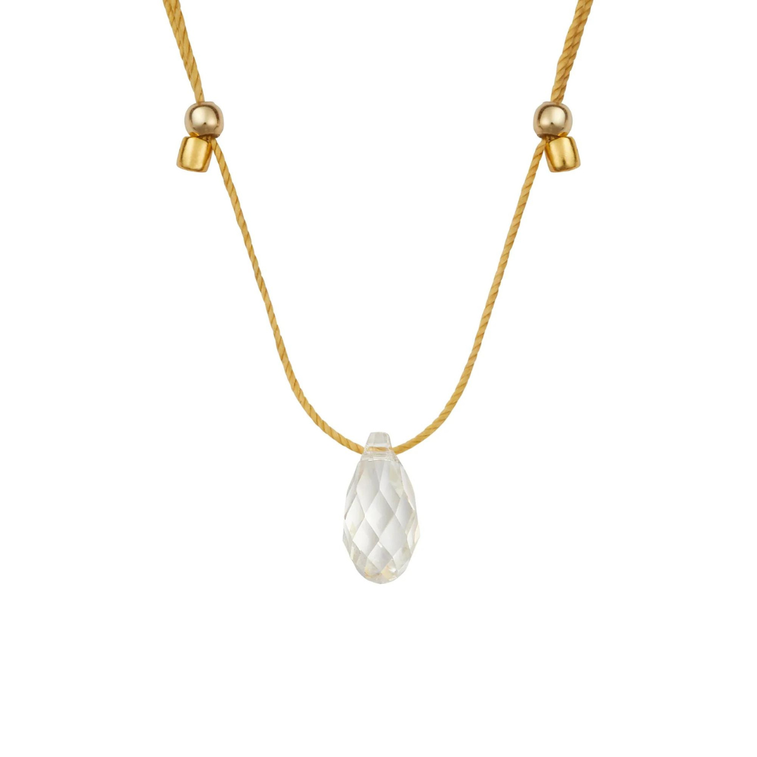 &Livy Silver Shade Hyevibe Crystal Necklace - The Cottage