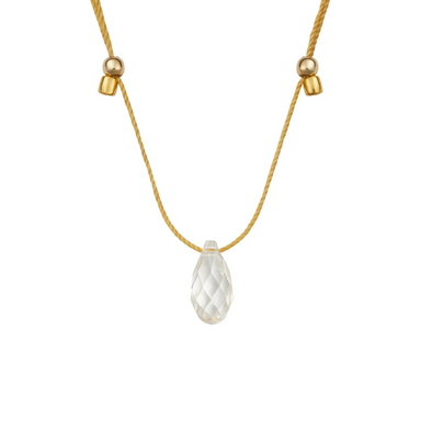 &Livy Silver Shade Hyevibe Crystal Necklace - The Cottage