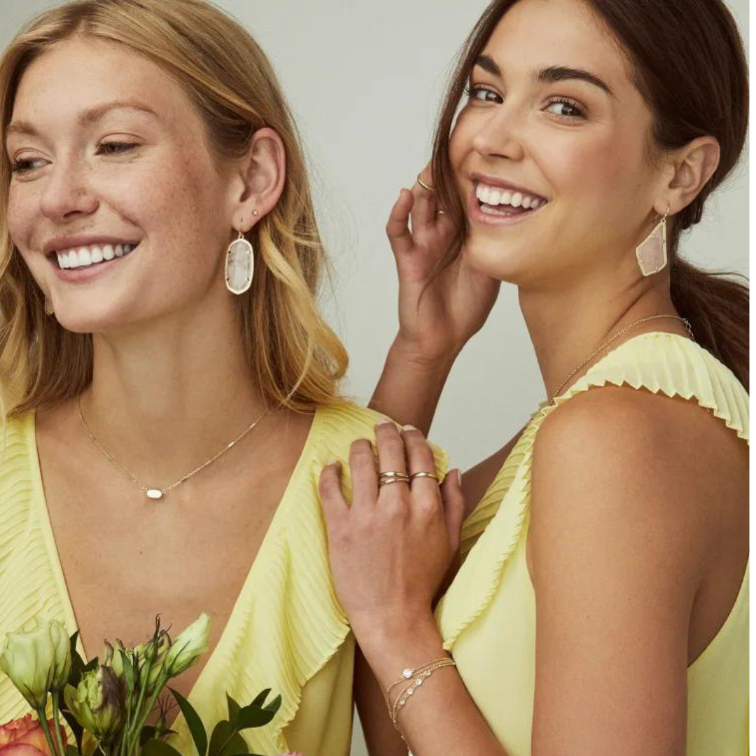 Kendra Scott Elle Drop Earrings - Rose Gold - The Cottage