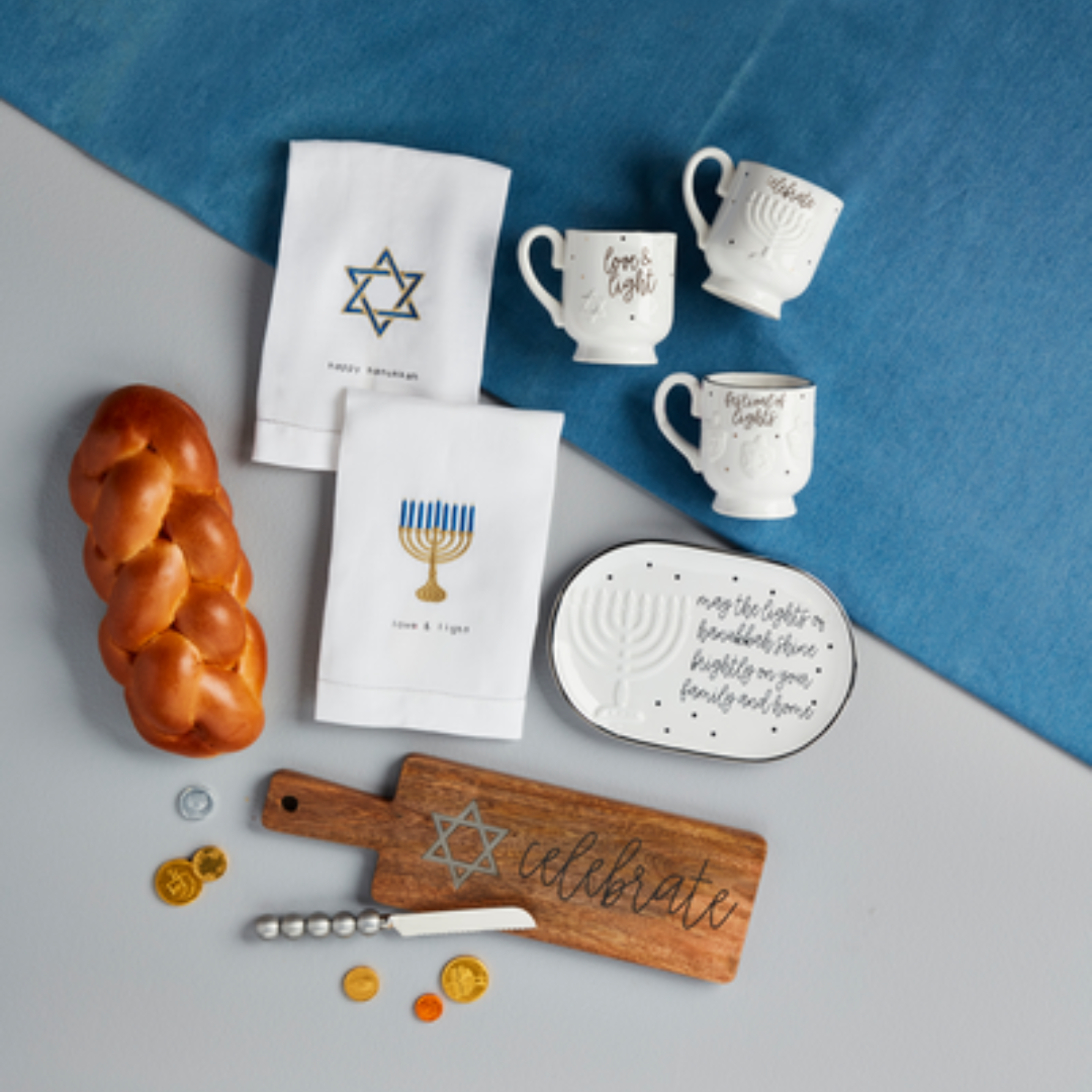 Mud Pie Hanukkah Sentiment Platter