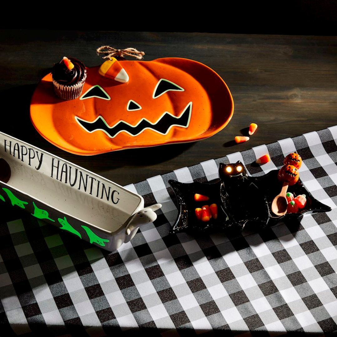 Mud Pie Bat Light-Up Triple Tray Set