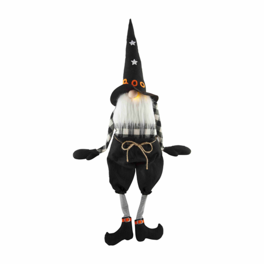 Mud Pie Light Up Dangle Arm Gnome