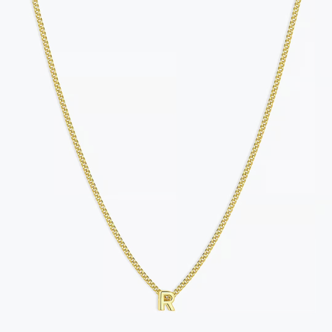 Gorjana Wilder Mini Alphabet Necklace