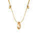 &Livy Gold Shade Hyevibe Crystal Necklace - The Cottage