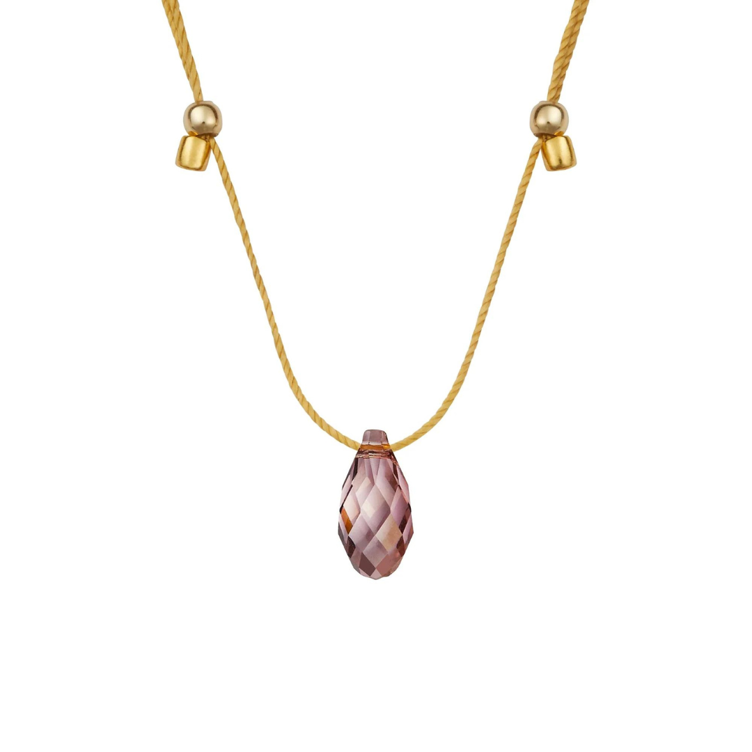 &Livy Iris Hyevibe Crystal Necklace - The Cottage