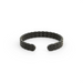 &Livy Metalysic Mesh 3mm Adjustable Ring - Platinum Black - The Cottage