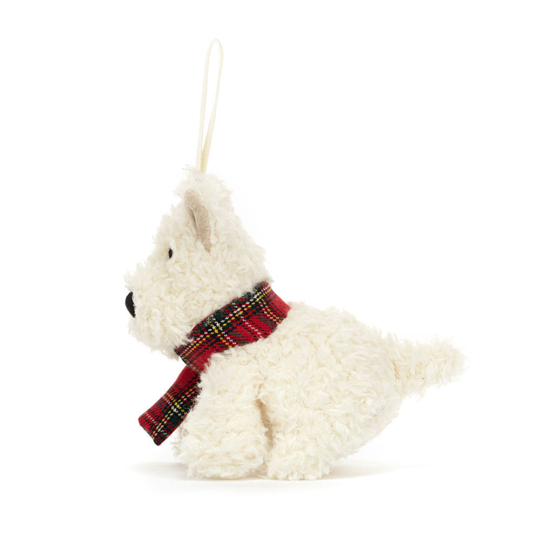 Jellycat Munro Scottie Dog Ornament