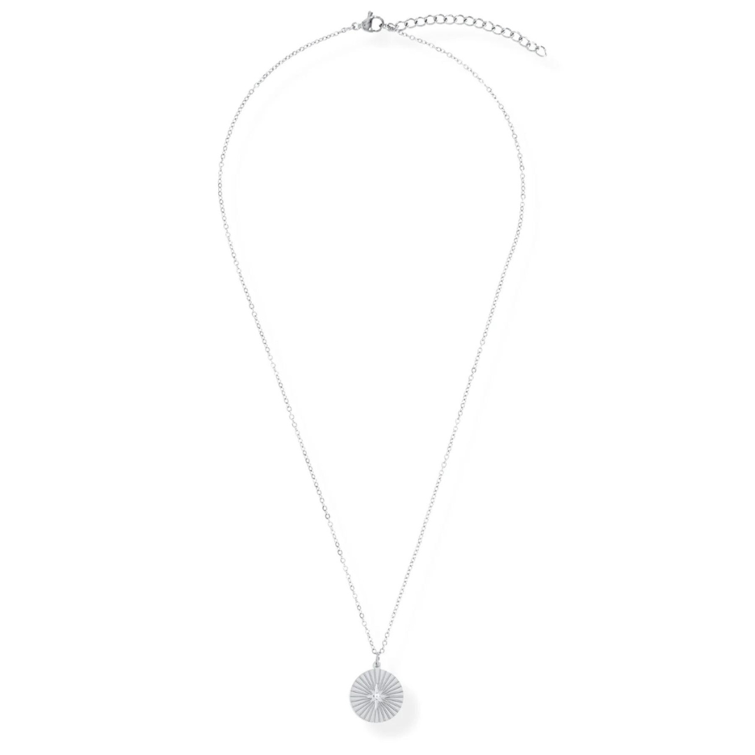 Ellie Vail Rue Sunburst Disc Necklace - The Cottage