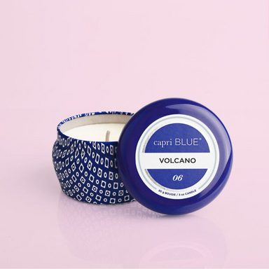 Capri Blue Mini Blue Tin Candle - Volcano - The Cottage