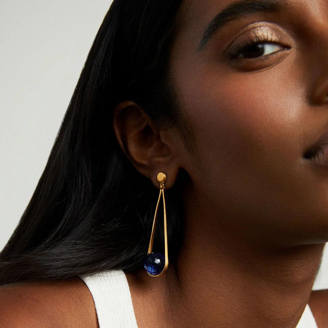 Dean Davidson Ipanema Earrings - Midnight Blue/Gold