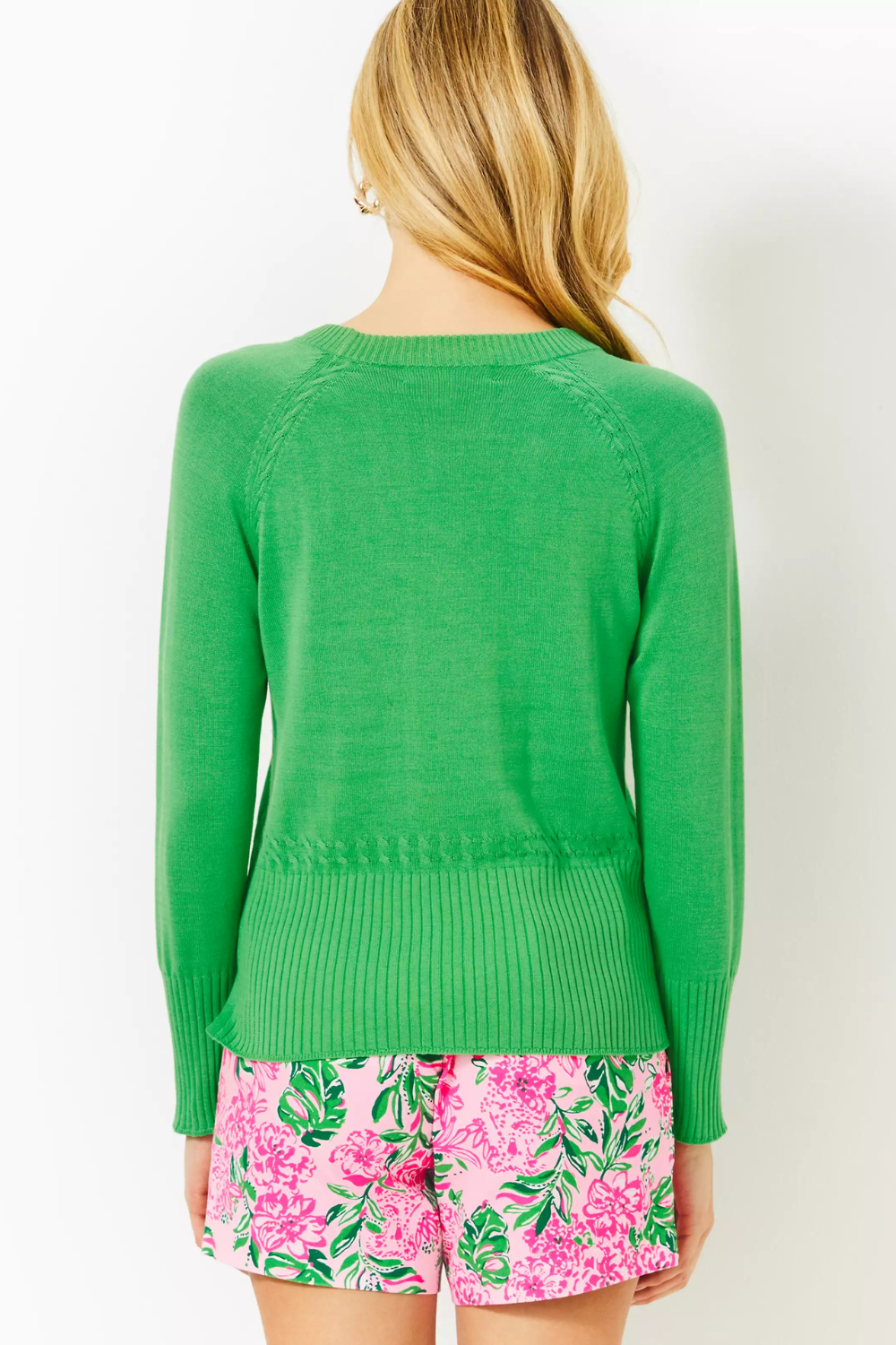 Lilly Pulitzer Salima Sweater - Green Grove