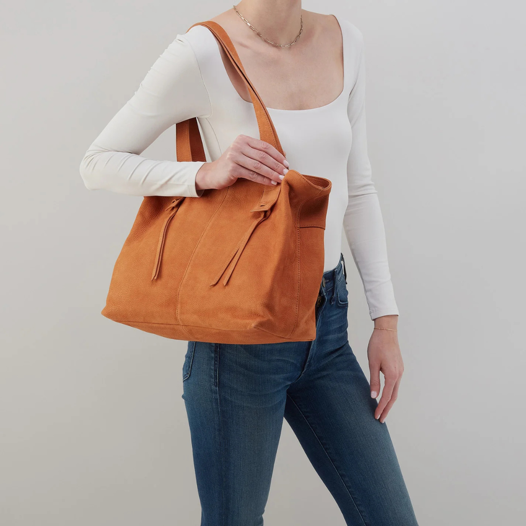 Hobo Bonita Tote Nubuck - Marmalade