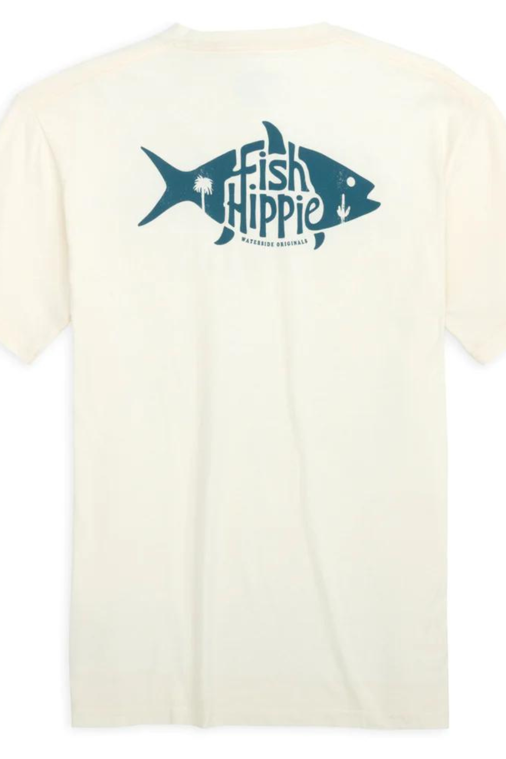 Fish Hippie Journey Tee - Coconut