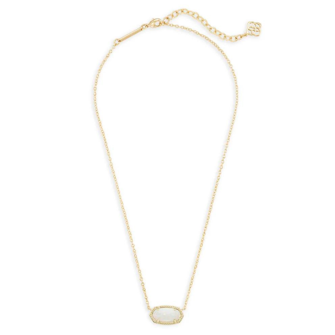 Kendra Scott Elisa Opal Necklace - Gold