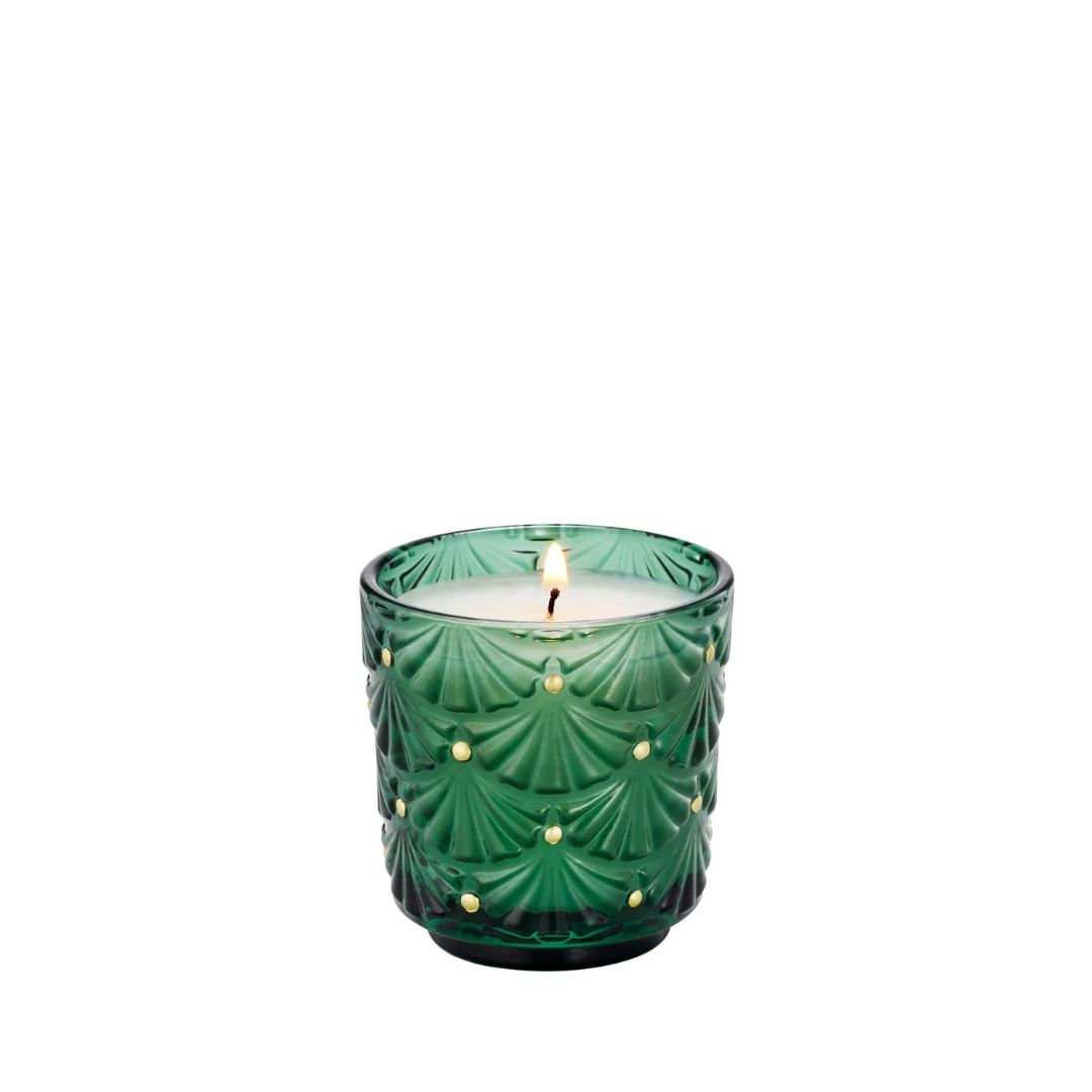 Voluspa Boxed Pedestal Candle - Noble Fir Garland