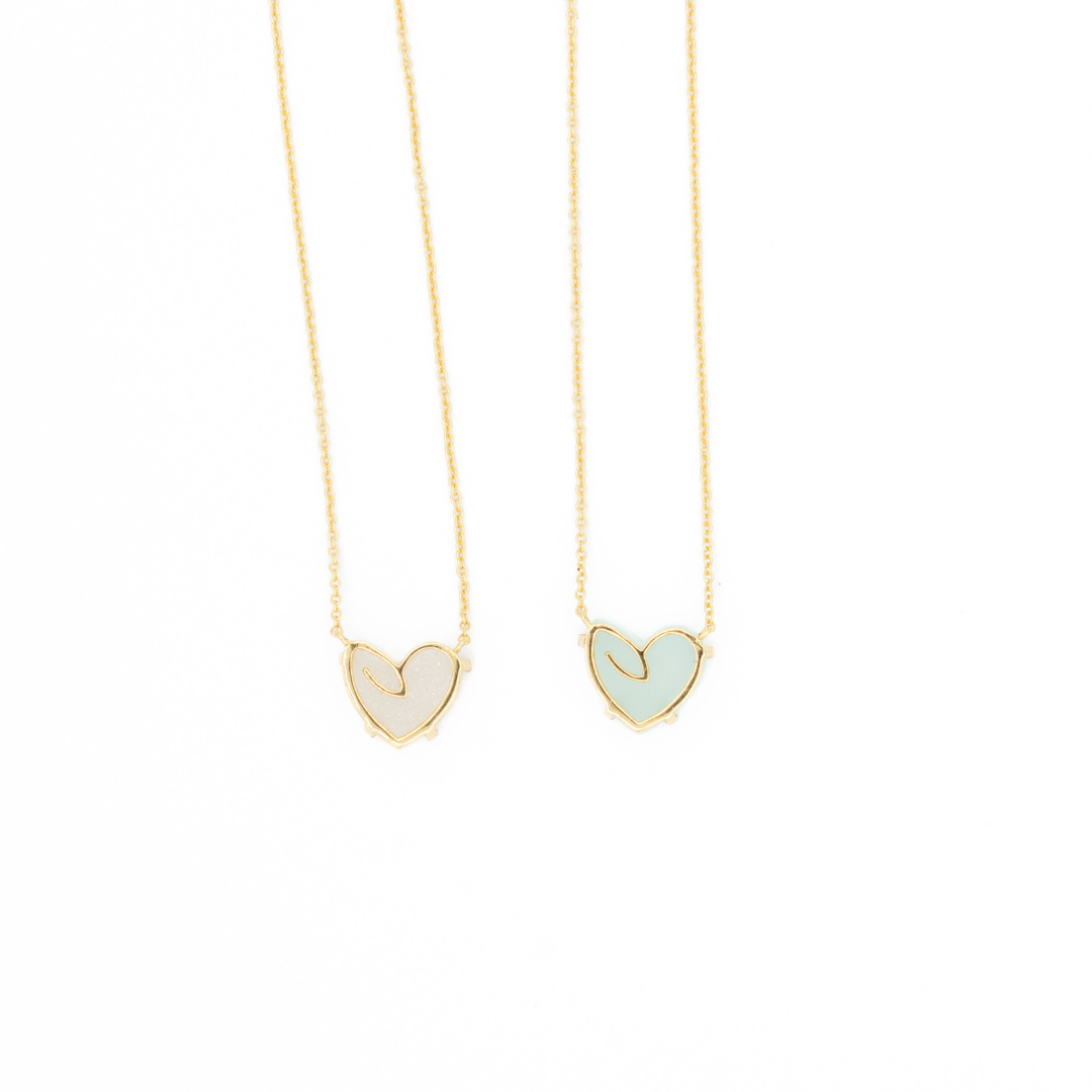 Kimberly James Jewelry Open Heart Wing Necklace