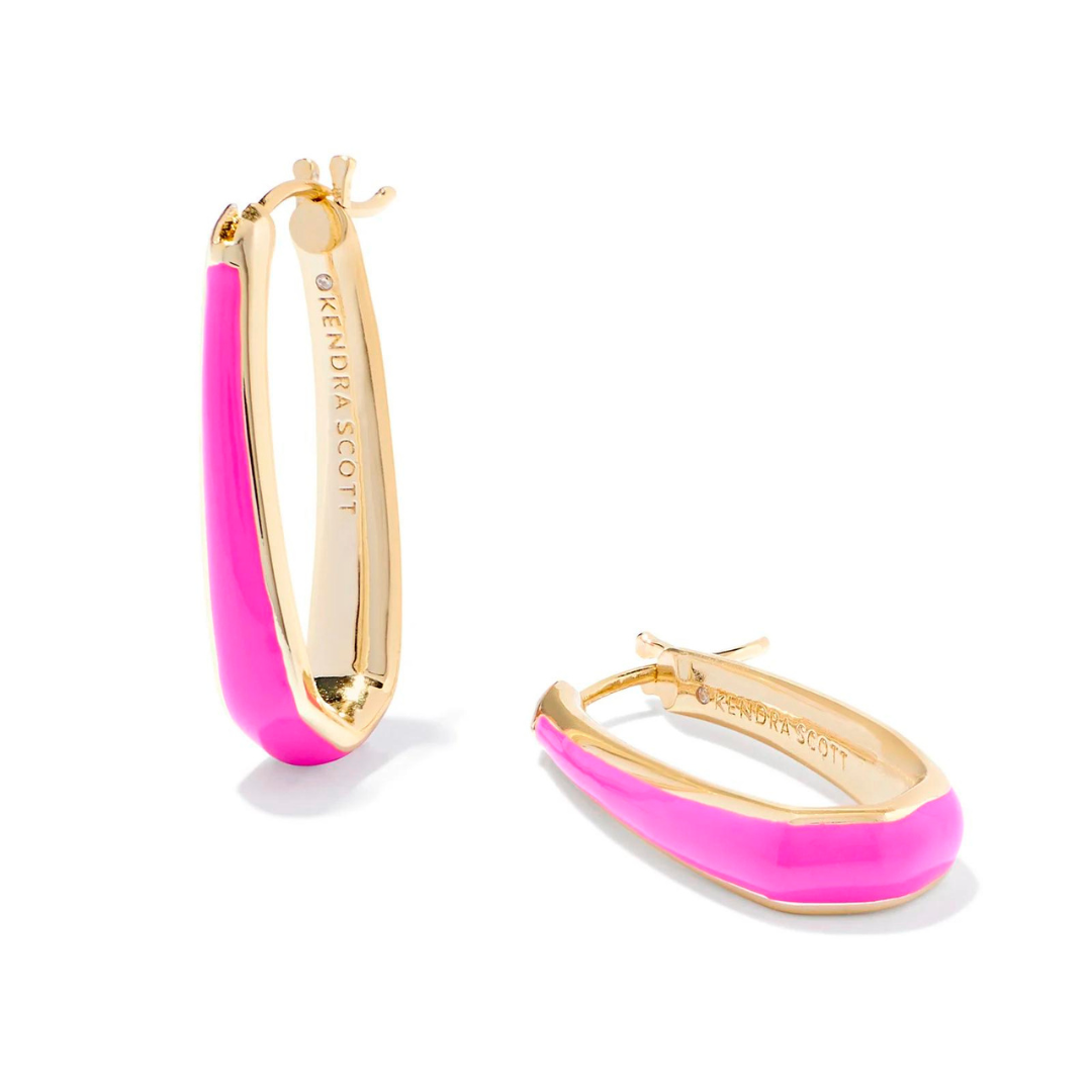 Kendra Scott Kelsey Hoop Earrings