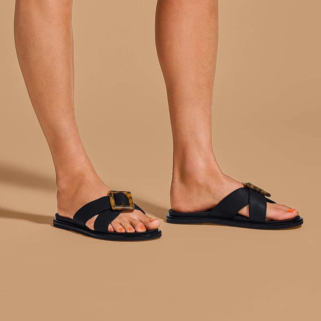 Olukai La'i Versatile Slide - Black