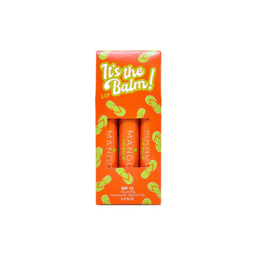 California Mango 3pc Pack - Lip Balm - SPF 15