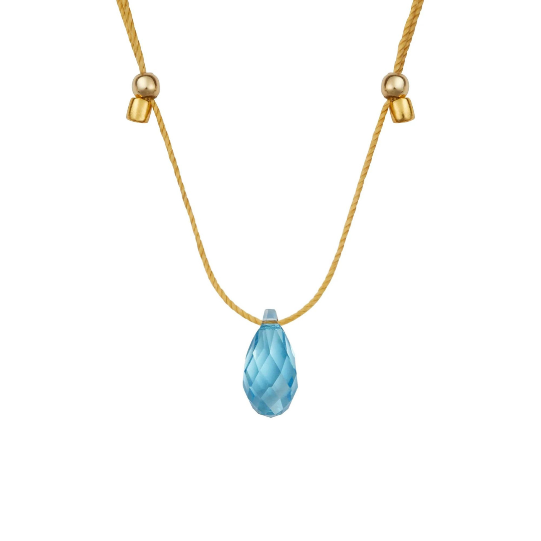 &Livy Aqua Hyevibe Crystal Necklace - The Cottage